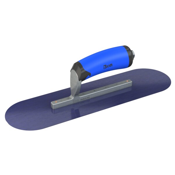 Steel City Trowels By Bon Bon 67-164 Pool Trowel, Blue Steel, 14 X 4, Comfort Grip 67-164 - main
